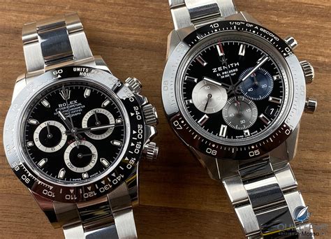 daytona zenith vs rolex movement